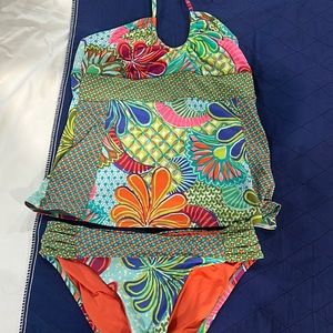 Trina Turk sz 6 pink, orange, blue, green